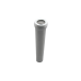 Aluminum Weld On Vacuum Pipe Nipple Tube 8mm 2" Length