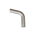 2" 75 Degree Aluminum Pipe, Mandrel Bent Polished, 2.0mm Thick Tube, 18" Length