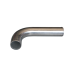 1.5" L-Bend Aluminum Pipe, Mandrel Bent Polished, 1.65mm Thick Tube, 15" Length Tube
