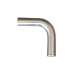 2" 90 Degree Aluminum Pipe, Mandrel Bent Polished, 2.0mm Thick Tube, 18" Length