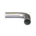 1.75" OD Universal Aluminum Pipe 90 Degree, 1.65mm Thick Tube, 15" in Length