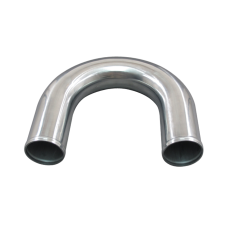 3.25" Aluminum Pipe 180 Degree U-Bend, 3.0mm Thick Tube, 21.5" in Length