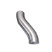 4" OD Air Intake S shape Aluminum Pipe, Mandrel Bent Polished, 3mm Thick Tube, 16" Length