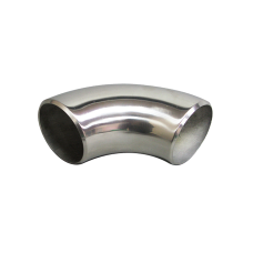 2" O.D. Extruded 304 Stainless Steel Elbow 90 Degree Pipe Tube , 3mm (11 Gauge) Thick