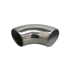 2.36" O.D. Extruded 304 Stainless Steel Elbow 90 Degree Pipe Tube, 3mm (11 Gauge) Thick