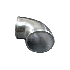 2.75" Cast Aluminum 90 Degree Elbow Pipe Tube Turbo intercooler Polished