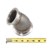 3"-2.5" Cast Stainless Steel 45 Degree Reducer Elbow Pipe Vband Flange Tube
