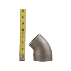 3"-2.5" O.D. Cast 304 Stainless Steel 45 Degree Reducer Elbow Pipe Tube