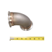 3"-2.5" Cast Stainless Steel 90 Degree Reducer Elbow Pipe Vband Flange Tube