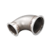 4"-3" Cast Stainless Steel 90 Degree Reducer Elbow Pipe Tube Vband Flange