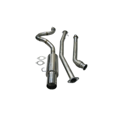 Exhaust Catback 2.5" Stainless Steel for 83-87 Toyota Corolla AE86 RWD