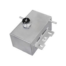 Aluminum Coolant Reservoir Overflow Tank Radiator For 2015-2018 Ford Mustang