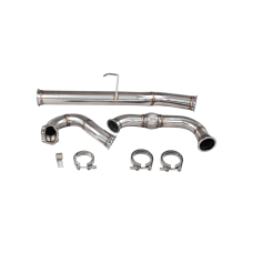 Stainless Turbo Downpipe For Land Rover Defender Stock 2.5L Diesel