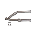 Exhaust Mid Y pipe For 89-98 240SX S13 S14 With LS1 Swap 3" Vband