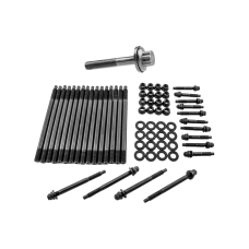 Head Stud Kit + Crank Crankshaft Bolt for GM Chevy LS/LM Engine LS1 LS3 5.3L 5.7L 96-03