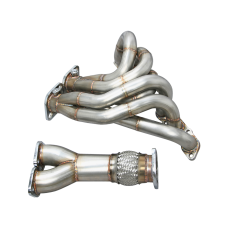 Performance Header For 93-02 Supra MK4 SC300 2JZGE 2JZ-GE Engine 