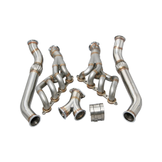 High Performance Headers Exhaust Y Pipe For RX7 RX-7 FC LS LS1 Engine