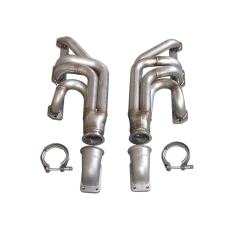 Turbo Manifold Header For Chevrolet Small Block SBC + Vband Elbow T3