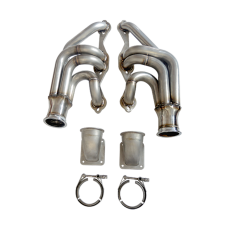 Header + Turbo Elbow For 82-92 Chevrolet Camaro Small Block Motor SBC Engine