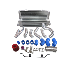 Intercooler + Piping Pipe Tube + Turbo Intake Kit For 98-05 Lexus IS300 2JZ-GTE Factory Twin Turbo