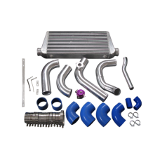 Intercooler Piping Radiator HardPipe Pipe Tube Kit For 2JZGTE 2JZ-GTE 2JZ Swap 240SX S13 S14 Single Turbo