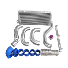 Intercooler Piping Pipe Tube BOV Kit For 86-92 Toyota Supra MK3 2JZ-GTE 2JZGTE Single Turbo