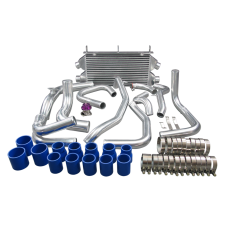 Twin Turbo Intercooler Piping BOV Kit For 1990-2001 Mitsubishi 3000GT GTO / Dodge Stealth w/ Stock TD04 Dual Core