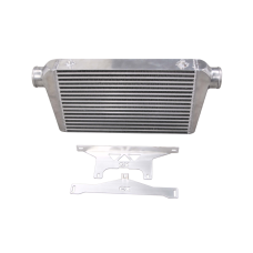 Aluminum Intercooler + Mounting Bracket for 75-78 Nissan 280Z Fairlady Z 3" Inlet Outlet