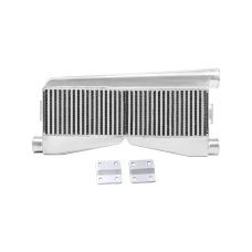 Aluminum Intercooler + Mounting Brackets For 67-76 Dodge Dart Twin Turbo Setup