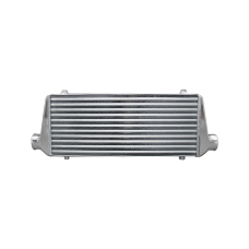 FMIC Universal Tube&Fin 28x7x2.5 Aluminum Intercooler For 7MGTE Ford Mustang MAZDA 