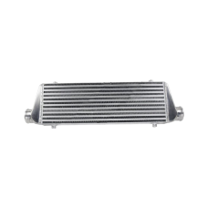 FMIC Aluminum INTERCOOLER 27.5x7.25x2.5 For BMW Audi A4 Golf GTI