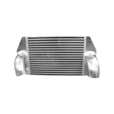 4" Thick Turbo V-mount 23.5"x11.75"x9.5" Aluminum Intercooler 3" Inlet & Outlet