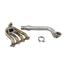 T3 T4 Top Mount Turbo Manifold & Downpipe For Civic Integra LS GSR