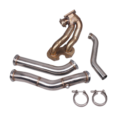 RX-7 FC 13B Rotary Engine Turbo Manifold Downpipe For Nissan Datsun 510 Swap