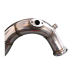 Thick Wall Turbo Manifold Downpipe Dump For Subaru BRZ Scion FRS 2JZ-GTE