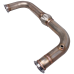 Turbo Manifold Header Downpipe Kit For 09-10 Ford F150 F-150 Expedition 5.4L