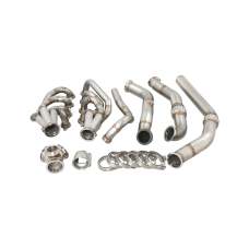 LS LS1 Turbo Manifold Header Downpipe Kit For 67-72 Chevrolet C10 Truck