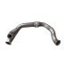 Single Turbo Manifold 3.5'' Downpipe For 240SX S13 S14 LS1 LSx Swap T4