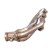 Turbo Header Manifold Downpipe Kit For 64-68 Ford Mustang 289