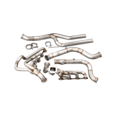 Header Manifold Downpipe Kit For 79-93 Mustang 5.0 T70 T4 Fox Body