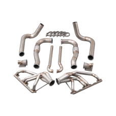 Twin Turbo Manifold Downpipe Kit for 67-76 Dodge Dart with Small Block Engine