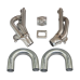 DIY Turbo Manifold Header Kit For LS1 LSx LQx LMx Motor T4 Single