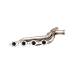 Twin Turbo Manifold Header For 86-92 Supra MK3 LS1 LSx Swap T4 46mm WG