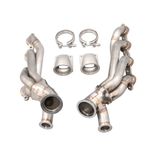 Twin Turbo Manifold Header Kit For 86-92 Supra MK3 LS1 LSx swap