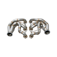 Twin Turbo Manifold Header For 60-66 Chevy C10 Truck SBC Small Block