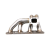 MF-SR20DET: Turbo Manifold For NISSAN SILVIA SR20DET S13 240SX T25/T28 Flange Bottom Mount  + $129.00 