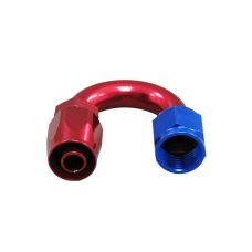 AN 6 AN6 6AN 180 Degree U Reusable Hose End Anodized Aluminum Oil Fitting Adapter