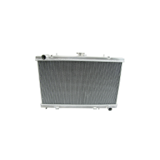 Aluminum Coolant Radiator For 89-94 Nissan 240SX S13 Chassis with S13 SR20DET Engine Swap