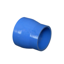 Universal 3" to 2.625" Straight Blue Silicon Hose Coupler 76mm Long