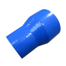 3.5" to 3" Blue Straight Silicon Coupler Reducer Hose 150mm Long